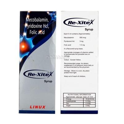 Rexite Syrup 200ml - Supplements-Vam