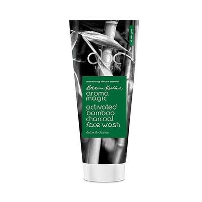 Aroma Magic Activated Bamboo Charcoal Face Wash 100 ml - Face Wash & Cleansers
