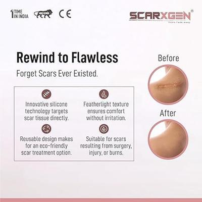 Scarxgen Silicone Gel Sheet (15 cm X 15 cm) 1's - Bandages & Dressings