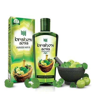 Bajaj Brahmi Amla Ayurvedic Hair Oil 400 ml - Hair Oils