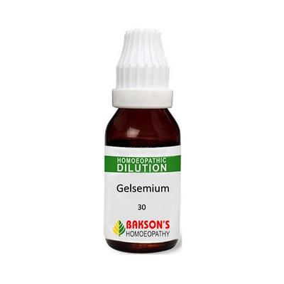 Bakson's Gelsemium Sempervirens 30 CH Liquid 30 ml - Dilutions