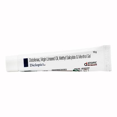 DICLOPIC Gel 10gm - Pain relief-Nsa