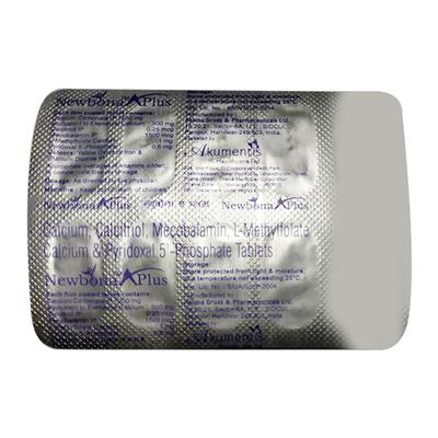 Newbona A Plus Tablet 10'S - Osteoporosis-Age