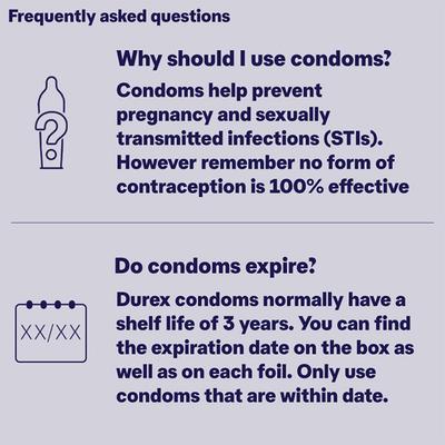 Durex Condoms - Extra Time 3's - Plain/Flavoured Condoms