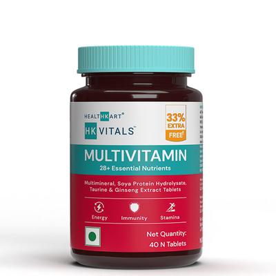 HealthKart HK Vitals Multivitamin Tablet 40's - Multi-Vitamins