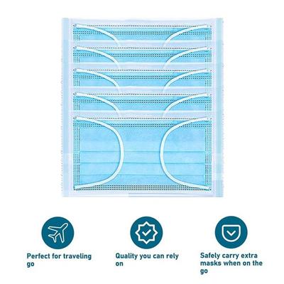 3 Ply Face Mask with Nosepin 1's - Face Mask