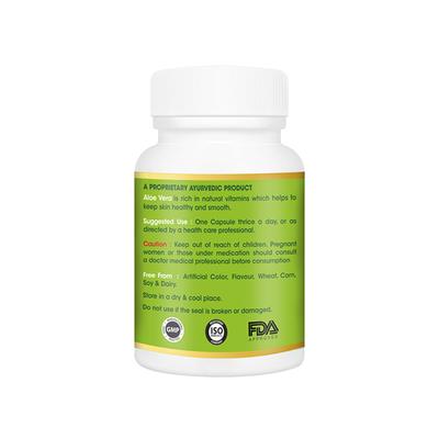 VitaGreen Aloe Vera Capsules 60's - Herbal Dietary Supplement