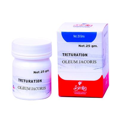 Similia Trituration Oleum Jacoris Aselli 6X Tablet 25 gm - Bio-Chemic