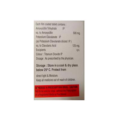 ADWIMOX CV 625 Tablet 6's - Bacterial Infections-Pen