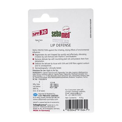 SEBAMED LIP DEFENSE SPF30 Gel 4.8gm - Lip Balms