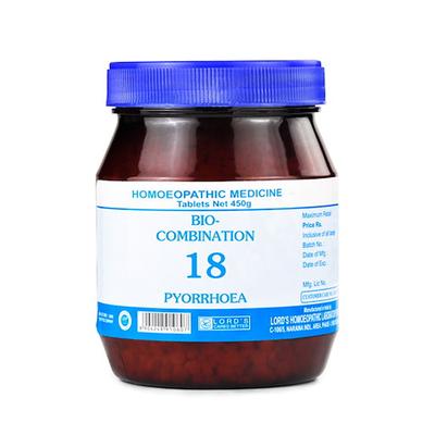 Lord's Bio-Combination No 18 Tablet 450 gm - Bio-Combination