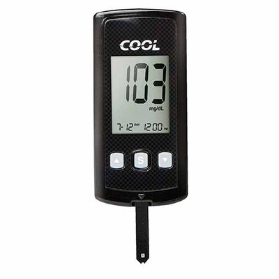 i-Sens Cool Blood Glucometer with Test Strips 10's - Black - Blood Glucose Monitors/Test Strips