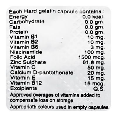 BECAP CZ Capsule 10's - Supplements-Vam