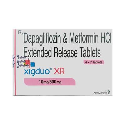 Xigduo XR 10/500mg Tablet 7'S - Diabetes-Ant
