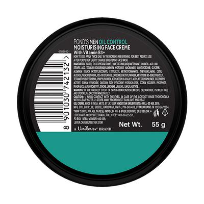 POND'S Men Oil Control Face Creme 55 gm - Face Creams
