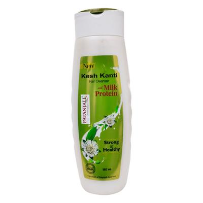 Patanjali New Kesh Kanti Hair Cleanser - Milk Protein 180 ml - Shampoos