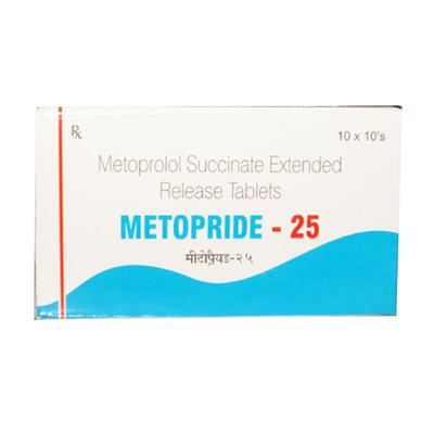 METOPRIDE 25mg Tablet 10's - Hypertension-Bet