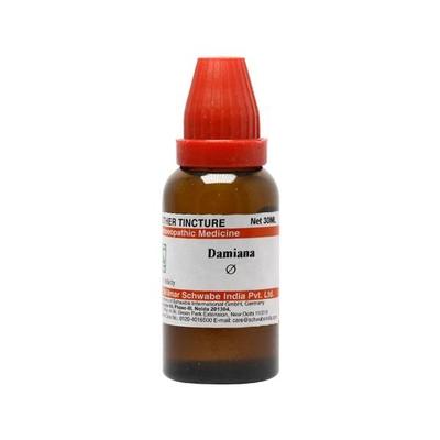Dr.Willmar Schwabe Mother Tincture Damiana Liquid 30 ml - Mother Tincture
