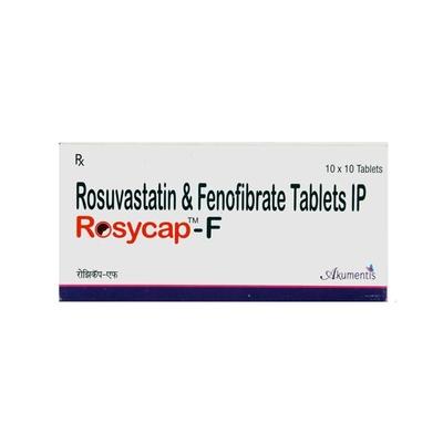 Rosycap F 10/145 Tablet 10'S - High Cholesterol-Dys