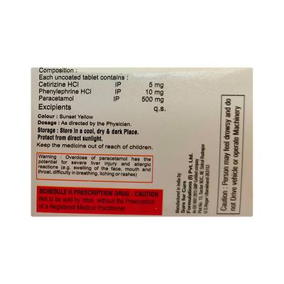 CORIZA Tablet 10's - Cough And Cold-Cou