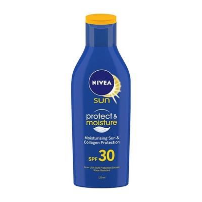 Nivea Sun Protect & Moisture SPF 30 Lotion 125 ml - Face Sunscreen