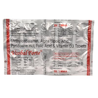 VCOBAL FORTE Tablet 10's - Supplements-Vam