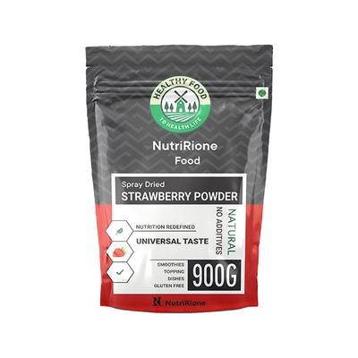 NutriRione Spray Dried Strawberry Powder 900 gm - Health Products