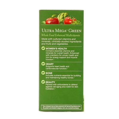 GNC Super Foods Ultra Mega Green Womens Caplet 60's - Sexual Care