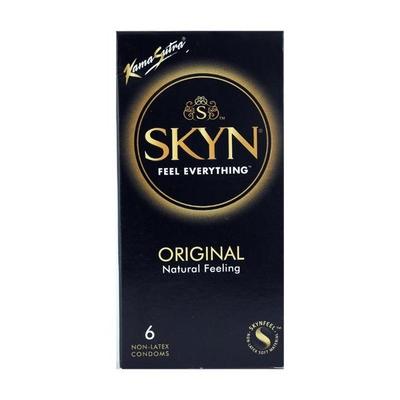 Kamasutra Skyn Non-Latex Condoms - Original 6's - Plain/Flavoured Condoms