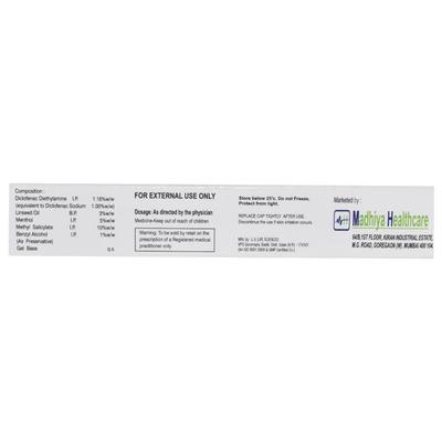 X FLAM Gel Gel(Topical) 30gm - Pain relief-Nsa