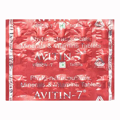 AVITIN 7 Tablet 15's - Supplements-Vam