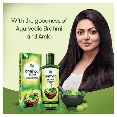 Bajaj Brahmi Amla Ayurvedic Hair Oil 400 ml - Hair Oils