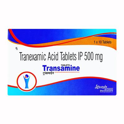 TRANSAMINE Tablet 10's - Bleeding Disorders-Hae