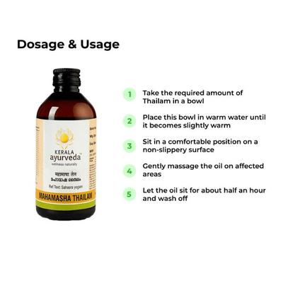 Kerala Ayurveda Mahamasha Thailam 200 ml - Speciality Medicines