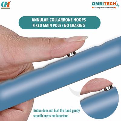 AmbiTech Adjustable MS Walking Crutches & Elbow Sticks for Walking Supports - Walker & Walking Stick
