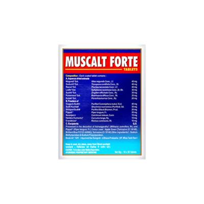 Aimil Muscalt Forte Tablet (Pack of 2 x 30's) - Speciality Medicines