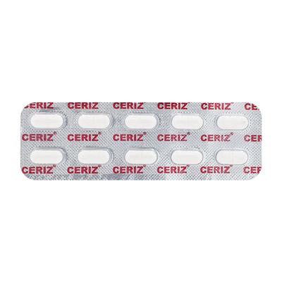 CERIZ Tablet 10's - Allergies-Ant