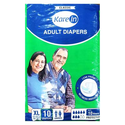 Kare In Classic Adult Diaper (XL) (127-165 cm) 10's - Adult Diapers & Pads