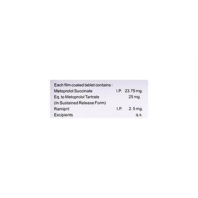 METOHEAL XL R 25mg Tablet 10's - Hypertension-Bet