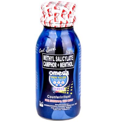 Omeha Pain Killer Liniment Pro (Methyl Salicylate Camphor + Menthol) 60 ml (N) - Balm & Ointments