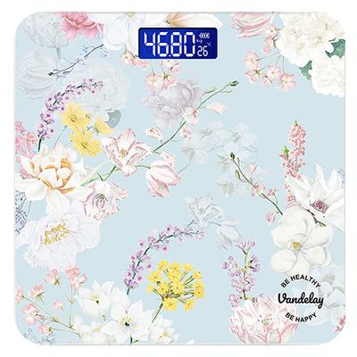 Vandelay Spirit Series Body Weighing Scale - Sweet Blossom - Health Monitoring Devices