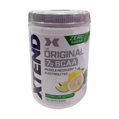 Xtend BCAA Muscle Recovery Electrolytes Powder - Lemon Lime Squeeze (30 Servings) 405 gm - Workout Essentials