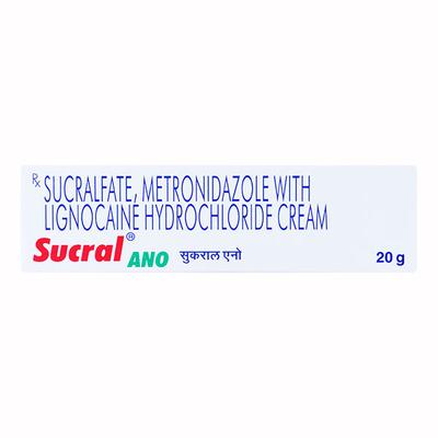 Sucral Ano Cream 20gm - Haemorrhoid-Ano