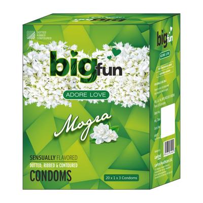 Bigfun Condoms - Mogra 3's - Plain/Flavoured Condoms