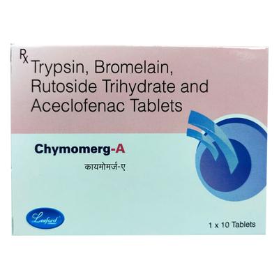 CHYMOMERG A Tablet 10's - Pain relief-Ant