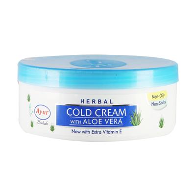 Ayur Herbal Cold Cream with Aloe Vera 200 ml - Lotions & Creams