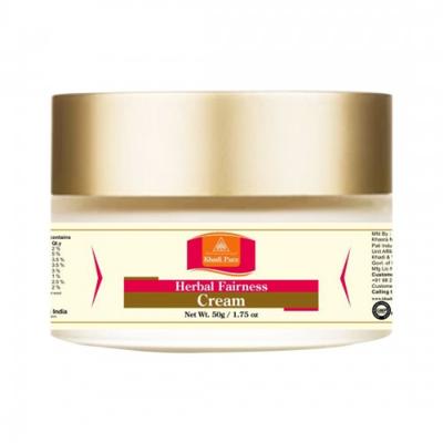 Khadi Pure Herbal Fairness Cream 50 gm - Creams/Oils/Lotions