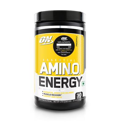 Optimum Nutrition (ON) Amino Energy Pineapple 30 Servings 270 gm - Amino Acids