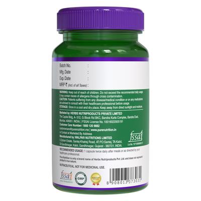Pure Nutrition Progut 50 Billion CFU 600 mg Veg Capsule 60's - Digestive Health