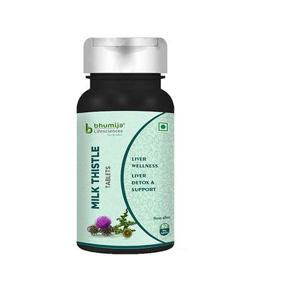 Bhumija Lifesciences Milk Thistle Veg Tablet 60's - General Health
